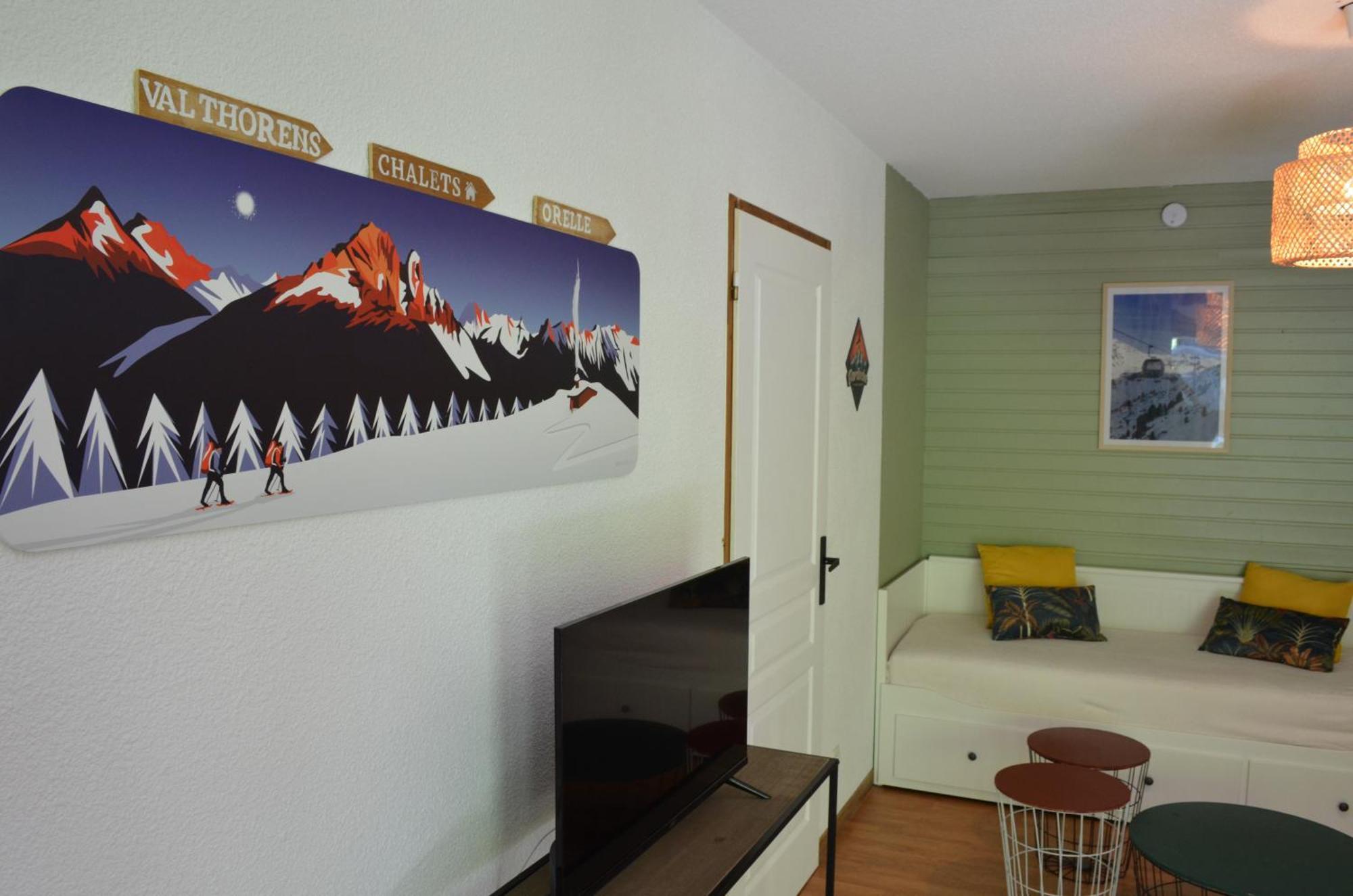 Appartements 3 Vallees, Piscine Et Sauna Orelle Exterior foto